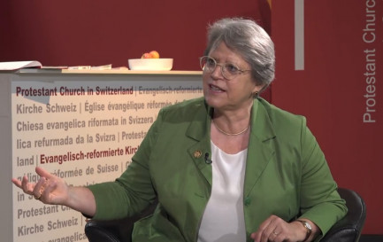 Rita Famos, présidente de l&#039;EERS / ©RTSreligion