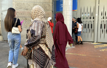 Rentrée scolaire 2023. Ici devant le lycée Victor Hugo à Marseille / Keystone