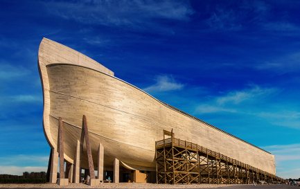 L&#039;arche de Noé, attraction du parc &quot;Ark Encounter&quot; au Kentucky, USA / @Ark Encounter Media Ressources