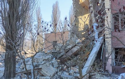 Kharkiv, Ukraine, 16 mars 2022: La bombe russe a frappé l’école. / ©iStock/OLeksandr_Kr