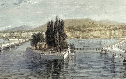 Vue de Genève au 19e siècle. / ©iStock