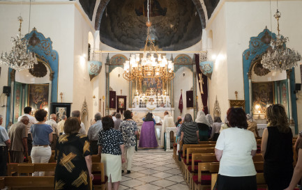 Culte à l’intérieur de l’église arménienne de Damas, Syrie. En 2010, la communauté arménienne de Syrie comptait encore 100'000 membres. © Istock / J. Carillet