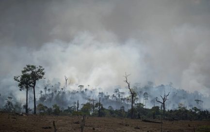 Incendies à Altamira, dans la région de Pará, au Brésil, le 27 août 2019. / © RNS/AP Photo/Leo Correa