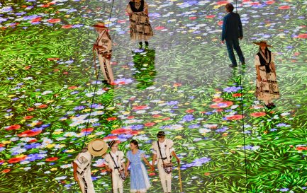 De l&#039;herbe plus verte que nature, tableau de la Fête des Vignerons / ©Michel Kocher