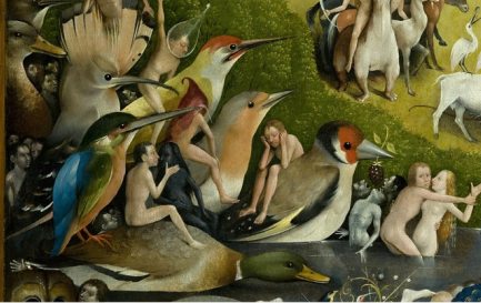 Jérôme Bosch. Détail du Jardin des délices. / Jérôme Bosch. Détail du Jardin des délices.