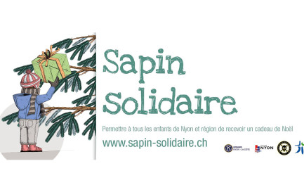 Un sapin solidaire à Nyon / Un sapin solidaire à Nyon