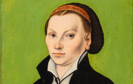Katharina von Bora par Lucas Cranach (env. 1527), Musée national, Stockholm