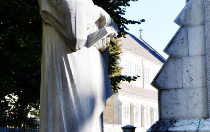 Statue de Guillaume Farel, La Chaux-de-Fonds (©Alexandra Urfer Jungen)