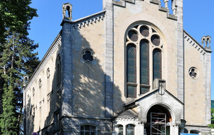 Eglise réformée de langue française de Zurich (©Roland zh, CC BY-SA 3.0 Wikimedia Commons)